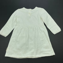Load image into Gallery viewer, Girls Sprout, knitted cotton casual dress, EUC, size 0, L: 41cm