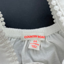 Load image into Gallery viewer, Girls Country Road, lightweight cotton summer top, EUC, size 00,  