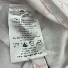 Load image into Gallery viewer, Girls Mum2Mum, cotton swaddle sleeping bag, Sz: Sm, L: 52cm, GUC, size 000-00,  
