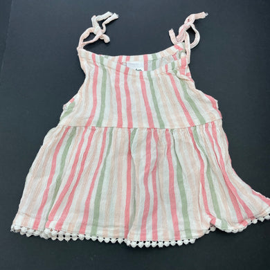 Girls Anko, lightweight summer top, EUC, size 1,  