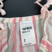 Load image into Gallery viewer, Girls Anko, lightweight summer top, EUC, size 1,  