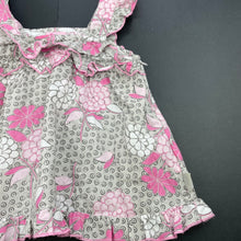 Load image into Gallery viewer, Girls Pumpkin Patch, lightweight floral cotton summer top, EUC, size 2,  