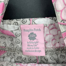 Load image into Gallery viewer, Girls Pumpkin Patch, lightweight floral cotton summer top, EUC, size 2,  