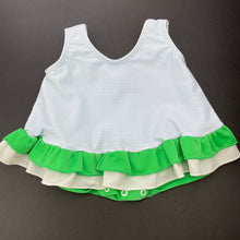 Load image into Gallery viewer, Girls Lemons and Limes, striped swim one-piece, GUC, size 12 months,  