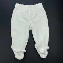 Load image into Gallery viewer, unisex Baby Baby, footed leggings / bottoms, elasticated, GUC, size 0000,  
