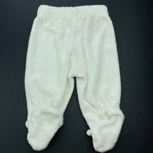 Load image into Gallery viewer, unisex Baby Baby, footed leggings / bottoms, elasticated, GUC, size 0000,  