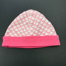 Load image into Gallery viewer, Girls Target, pink &amp; white hat / beanie, EUC, size 000,  