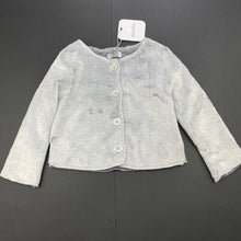 Load image into Gallery viewer, Girls Absorba, soft fleece cardigan / sweater, NEW, size 12 months,  