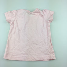 Load image into Gallery viewer, Girls Tiny Little Wonders, pink cotton t-shirt / top, GUC, size 00