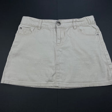 Girls Mooks, stretch cotton skirt, adjustable, L: 29cm, FUC, size 10,  