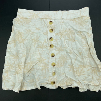 Girls Anko, lightweight summer skirt, elasticated, L: 32cm, EUC, size 9,  