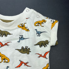 Load image into Gallery viewer, Boys Baby Berry, cotton t-shirt / top, dinosaurs, EUC, size 0000,  