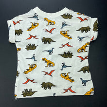 Load image into Gallery viewer, Boys Baby Berry, cotton t-shirt / top, dinosaurs, EUC, size 0000,  