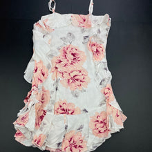 Load image into Gallery viewer, Girls Mango, lightweight floral summer dress, GUC, size 7, L: 63cm