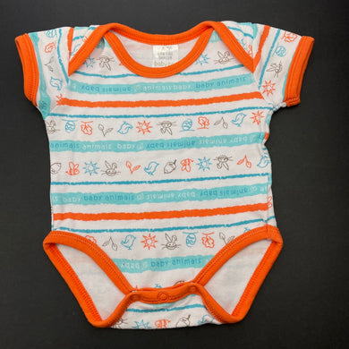 unisex Baby Biz, cotton bodysuit / romper, FUC, size 0000,  