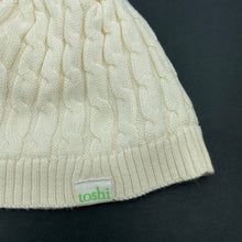 Load image into Gallery viewer, Girls Toshi, knitted organic cotton hat / beanie, EUC, size 1-3,  