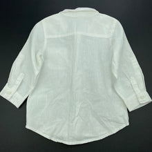 Load image into Gallery viewer, Boys H&amp;M, linen / cotton long sleeve shirt, EUC, size 1-2,  