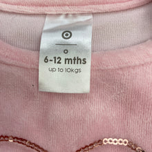 Load image into Gallery viewer, Girls Target, velour &amp; tulle long sleeve dress, EUC, size 0, L: 40cm