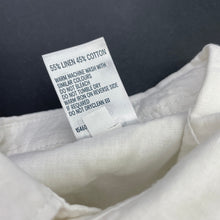 Load image into Gallery viewer, Boys Anko, linen / cotton short sleeve shirt, EUC, size 2,  