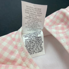 Load image into Gallery viewer, Girls Target, pink check swim one-piece, FUC, size 00,  