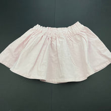 Load image into Gallery viewer, Girls Seed, pink stretch corduroy skirt, elasticated, L: 25cm, FUC, size 3,  