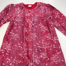 Load image into Gallery viewer, Girls Eternal Creation, floral corduroy cotton casual dress, GUC, size 5, L: 53cm