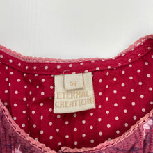 Load image into Gallery viewer, Girls Eternal Creation, floral corduroy cotton casual dress, GUC, size 5, L: 53cm