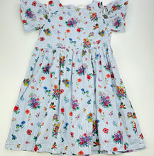 Load image into Gallery viewer, Girls H&amp;M, floral lightweight cotton open-shoulder dress, EUC, size 10, L: 71cm