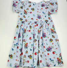 Load image into Gallery viewer, Girls H&amp;M, floral lightweight cotton open-shoulder dress, EUC, size 10, L: 71cm