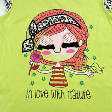 Load image into Gallery viewer, Girls Bossini, green cotton casual dress, EUC, size 6, L: 49cm