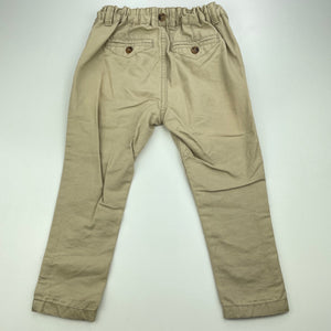 Boys Dymples, cotton chino pants, adjustable, Inside leg: 33cm, FUC, size 2,  