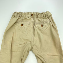 Load image into Gallery viewer, Boys Dymples, cotton chino pants, adjustable, Inside leg: 33cm, FUC, size 2,  