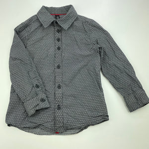 Boys Peter Morrissey, cotton long sleeve shirt, EUC, size 4,  