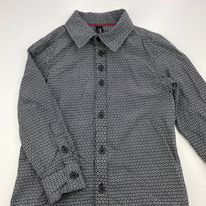 Boys Peter Morrissey, cotton long sleeve shirt, EUC, size 4,  