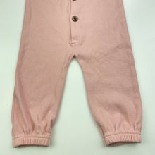 Load image into Gallery viewer, Girls Baby Berry, ribbed stretchy romper, EUC, size 1,  