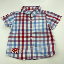 Load image into Gallery viewer, Boys Target, lightweight cotton short sleeve shirt, EUC, size 00,  