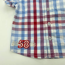 Load image into Gallery viewer, Boys Target, lightweight cotton short sleeve shirt, EUC, size 00,  