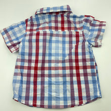 Load image into Gallery viewer, Boys Target, lightweight cotton short sleeve shirt, EUC, size 00,  