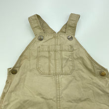 Load image into Gallery viewer, Boys Target, cotton overalls / shortalls, GUC, size 0,  