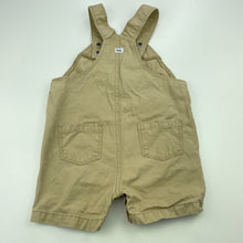 Load image into Gallery viewer, Boys Target, cotton overalls / shortalls, GUC, size 0,  