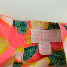 Load image into Gallery viewer, Girls Pumpkin Patch, colourful floral cotton playsuit, EUC, size 00,  