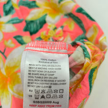Load image into Gallery viewer, Girls Pumpkin Patch, colourful floral cotton playsuit, EUC, size 00,  