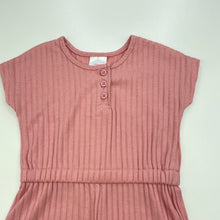 Load image into Gallery viewer, Girls Mango, ribbed lightweight playsuit, EUC, size 0,  