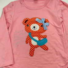 Load image into Gallery viewer, Girls Strawberry, long sleeve t-shirt / top, armpit to armpit: 31cm, FUC, size 8,  