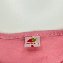 Load image into Gallery viewer, Girls Strawberry, long sleeve t-shirt / top, armpit to armpit: 31cm, FUC, size 8,  