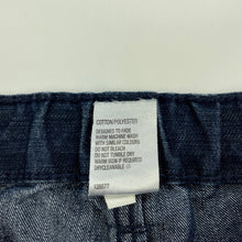 Load image into Gallery viewer, Boys H&amp;T, dark denim jeans, adjustable, Inside leg: 50cm, wear on cuffs, FUC, size 7,  