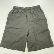Load image into Gallery viewer, Boys LWR, grey school shorts, elasticated, GUC, size 4,  