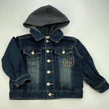 Load image into Gallery viewer, Boys BRAT, hooded lightweight denim jacket, GUC, size 2,  