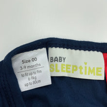 Load image into Gallery viewer, unisex Baby Sleeptime, lightweight bamboo sleeping bag, EUC, size 00,  