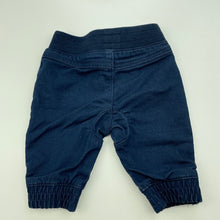 Load image into Gallery viewer, Boys Kids &amp; Co, blue stretch denim pants, elasticated, GUC, size 000,  
